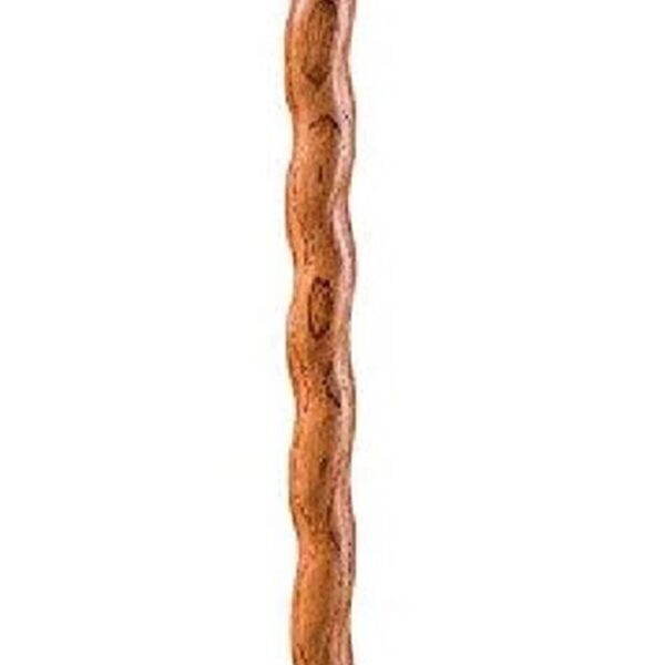 Brazos* Twisted Cedar 48-Inch Walking Stick - Durable Aromatic Cedar Hiking Cane with Comfortable Wood Handle - Image 4