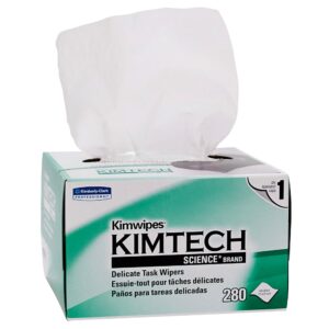 Kimtech Science™ Kimwipes™ Delicate Task Wipes, 1-Ply, Dispenser Box, 280 Count