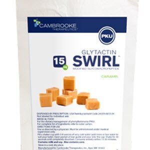 Glytactin Swirl Caramel Glycomacropeptide (GMP) Medical Food - PKU Dietary Supplement for Ages 1 and Up