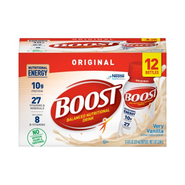 Boost Original Vanilla Nutritional Drink, 8 oz Bottle by Nestle - Image 5