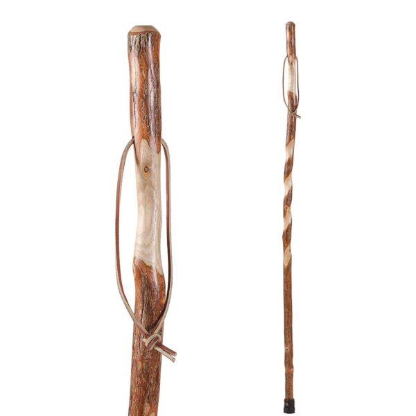 Brazos* Twisted Trekker Sassafras Walking Stick - 58 Inches - Image 4