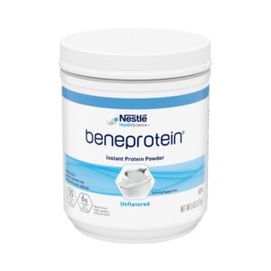 Beneprotein? Instant Protein Powder 8 oz Canister by McKesson - High-Quality Whey Protein Supplement for Adults and Children
