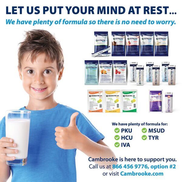Glytactin Build 20/20 GMP Raspberry Lemonade - Low Phenylalanine PKU Medical Food Supplement - Image 2