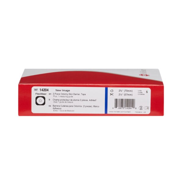 New Image™ Flextend™ Colostomy Barrier with 70mm Flange and Up to 2¼ Inch Opening - Image 6