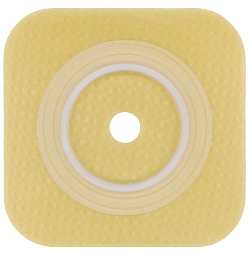 Sur-Fit Natura® Two-Piece Durahesive® Skin Barrier with 57 mm Flange – Flat, Trim-to-Fit, Extended Wear Ostomy Barrier