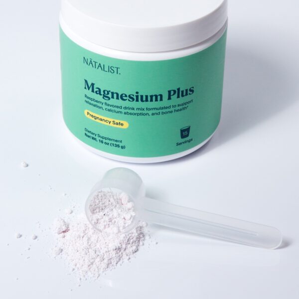 Natalist Magnesium Plus Drink Mix 4.8 oz - Oral Magnesium Supplement for Adults - Image 3
