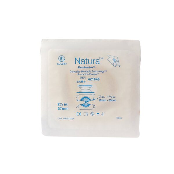 Natura™ Skin Barrier Moldable 2-1/4 Inch Flange for Ostomy Systems - Image 3