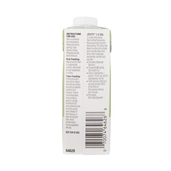 Jevity? 1.5 Cal Complete Liquid Nutrition with Fiber - 8 oz, Abbott - Image 2