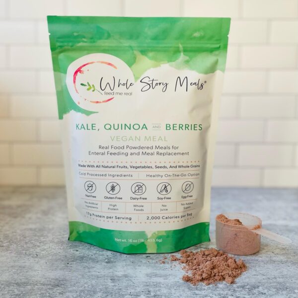 Whole Story Meals Powdered Kale, Quinoa & Berries Oral Supplement * 16 oz Pouch - Image 3