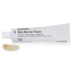McKesson Skin Barrier Paste, Pectin & Water Based, Hydrocolloid Formula, 2 oz