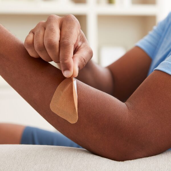 McKesson Tan Adhesive Bandage, 2 x 3 Inch - Durable Fabric Wound Care Strip - Image 7