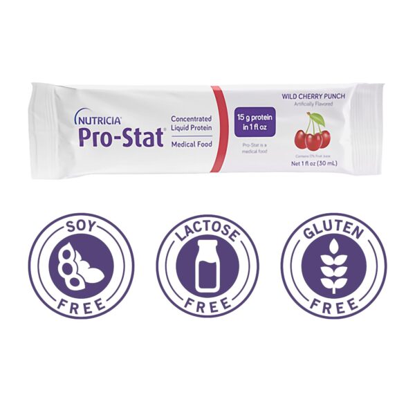 Pro-Stat? Wild Cherry Punch Liquid Protein Supplement - Hydrolyzed Collagen for Rapid Absorption - Image 6
