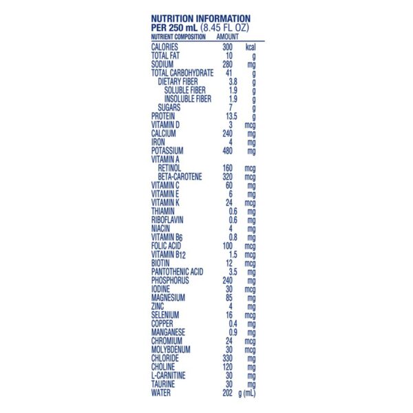Fibersource? HN Tube Feeding Formula by Nestle - 8.45 oz Carton with 300 Calories per Serving - Image 2