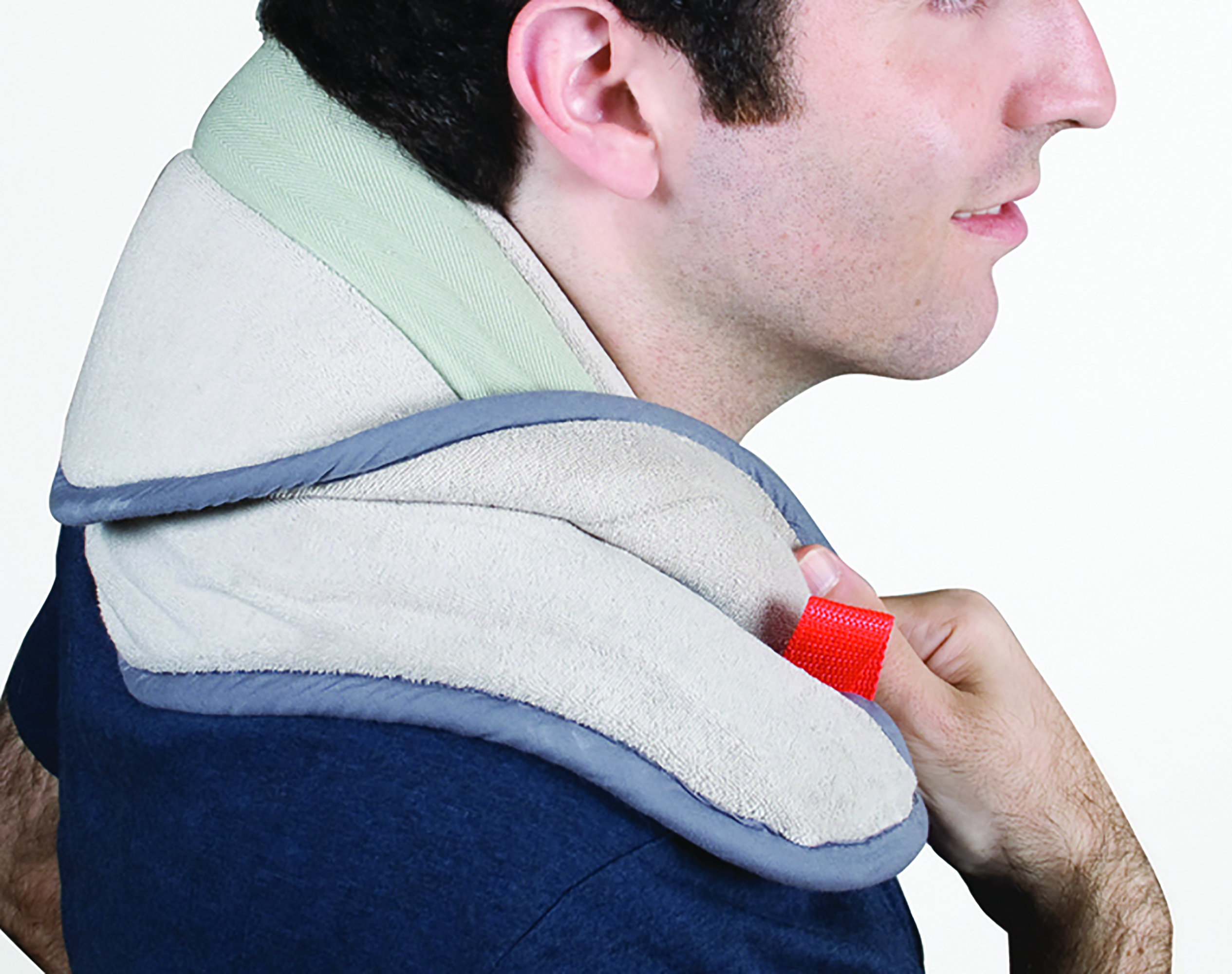 Relief Pak® HotSpot® Moist Heat Pack Cover for Neck Contour - Foam Filled, Microfiber, 9 x 24 Inches