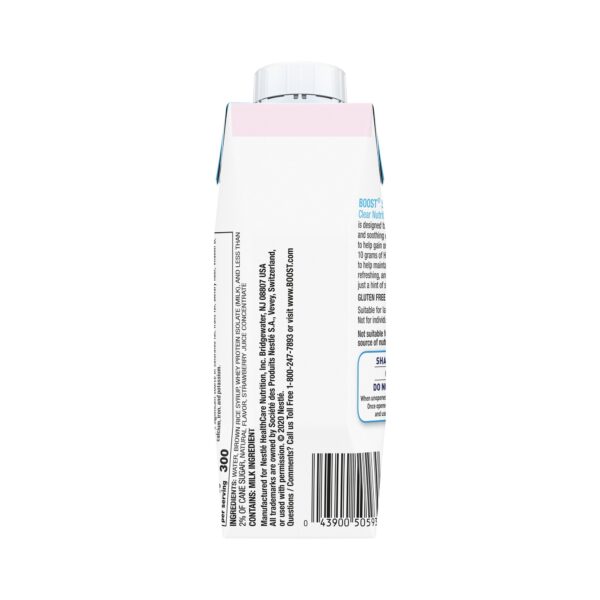 Boost Soothe Strawberry Kiwi Liquid Nutritional Supplement, 8 oz * High Calorie Oral Supplement for Adults - Image 3