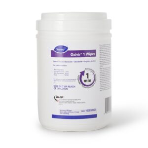 Diversey Oxivir 1 Surface Disinfectant Wipes – Fast-Acting Hydrogen Peroxide Cleaner and Sanitizer