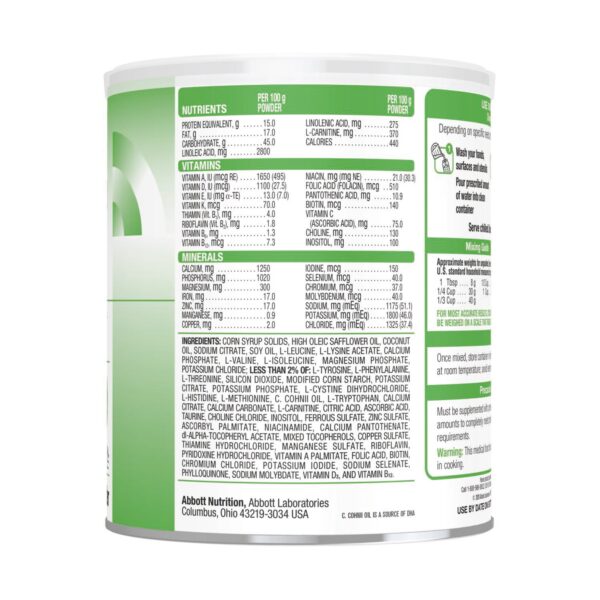 Cyclinex?-2 Medical Food for Urea Cycle Disorder, Gyrate Atrophy & HHH Syndrome, 14.1 oz Can - Image 2