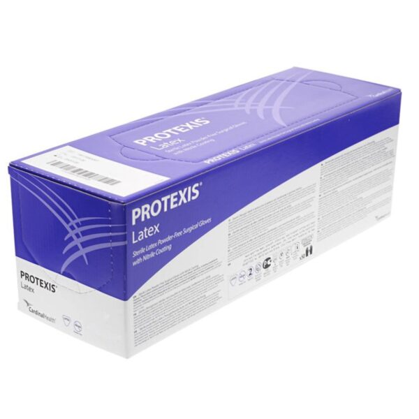 Protexis™ Latex Surgical Gloves Size 6.5 with Polymer Coating and Beaded Cuff - Image 2