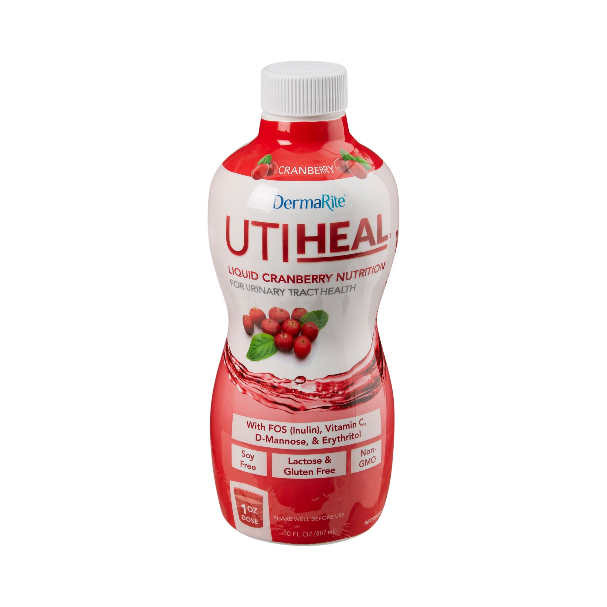 UTIHeal* Liquid Cranberry Supplement for Urinary Health - 30 oz Bottle