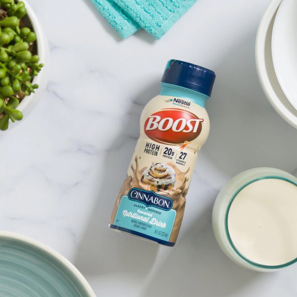 Boost? High Protein Cinnabon Flavor Nutritional Drink - 8 oz Bottle, Pack of 24 - Image 6