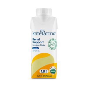 Kate Farms Renal Support 1.8 Vanilla Nutrition Shake - 8.45 oz Carton