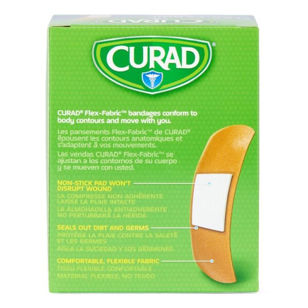 Comfort Cloth? Tan Adhesive Strip, 1 x 3 Inch - Sterile Wound Care Bandage - Image 5