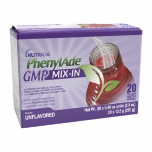 PhenylAde? GMP Mix-In Unflavored Powder - Dietary Supplement for PKU Management by PhenylAde