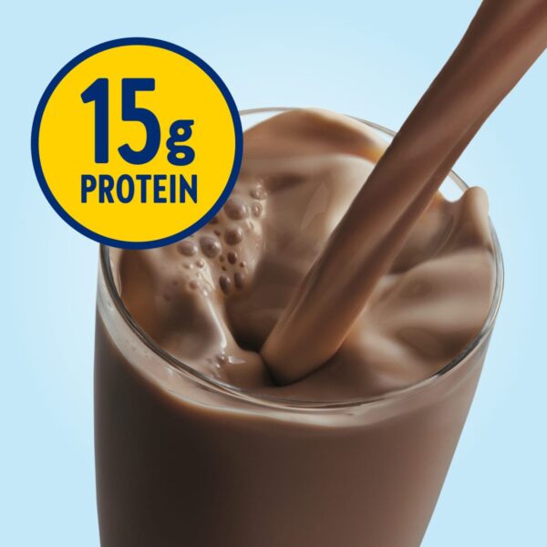 Glucerna Hunger Smart Shake Chocolate Flavor 10 oz * Supports Kidney Health and Blood Sugar Management - Image 5