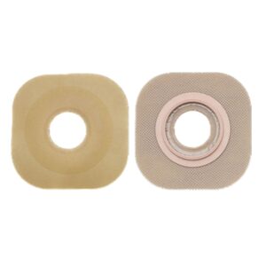 New Image™ Flextend™ Flat Pre-Cut Ostomy Barrier with Floating Flange, 44mm Flange, 1-Inch Opening