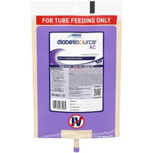 Diabetisource? AC Tube Feeding Formula - 33.8 oz Ready-to-Hang Bag for Adults
