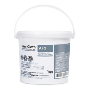 Sani-Cloth® AF3 Germicidal Disinfectant Wipes - 7.5 x 15 Inches, Pail of 160