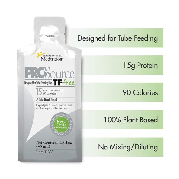 ProSource TF Free Liquid Tube Feeding Formula * 1.5 oz Pouches (100 Count) - Image 5