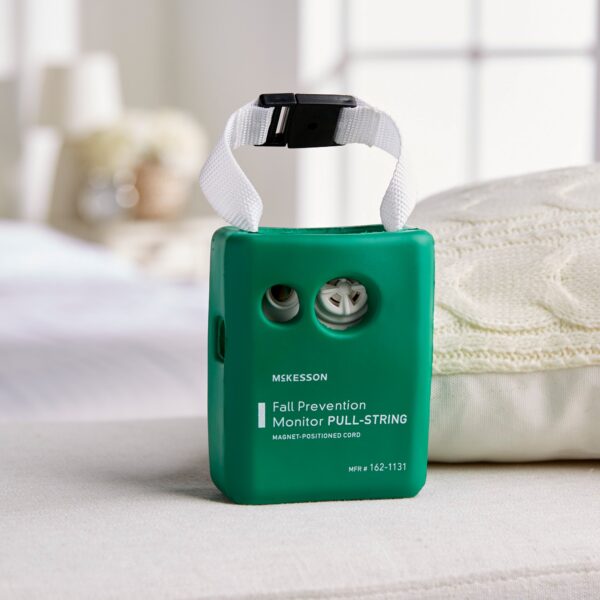 McKesson Fall Prevention Monitor with Adjustable Pull Cord and Garment Clip - Image 4