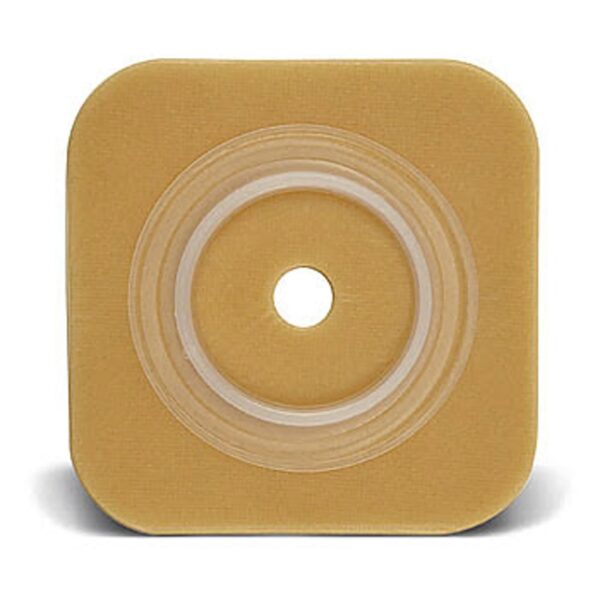 Sur-Fit Natura® Two-Piece Durahesive® Skin Barrier with 45 mm Flange – 4x4 Inch Flat Ostomy Barrier for Extended Wear - Image 3