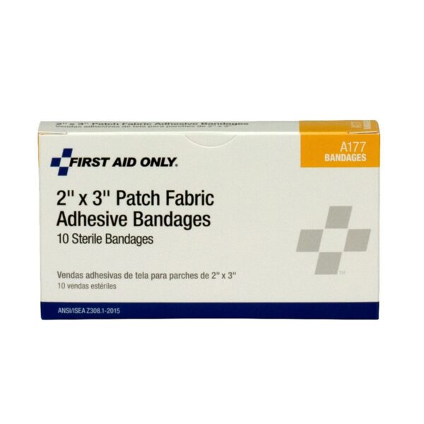 First Aid Only Tan Adhesive Bandage, 2 x 3 Inches * Breathable Wound Cover with Nonstick Pad - Image 2