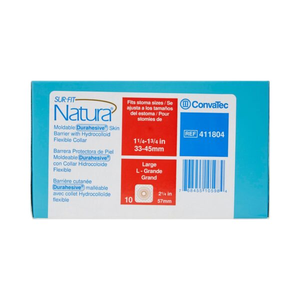 Sur-Fit Natura® Durahesive® Moldable Ostomy Barrier with 1¼-1¾ Inch Opening - Image 4