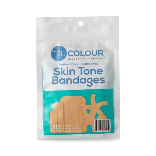TruColour? Beige Adhesive Bandages Assorted Shapes and Sizes - Image 2
