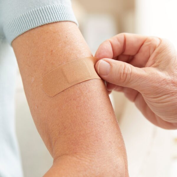 McKesson Tan Adhesive Bandage Strip 1 x 3 Inch - Flexible, Sterile Wound Cover - Image 7