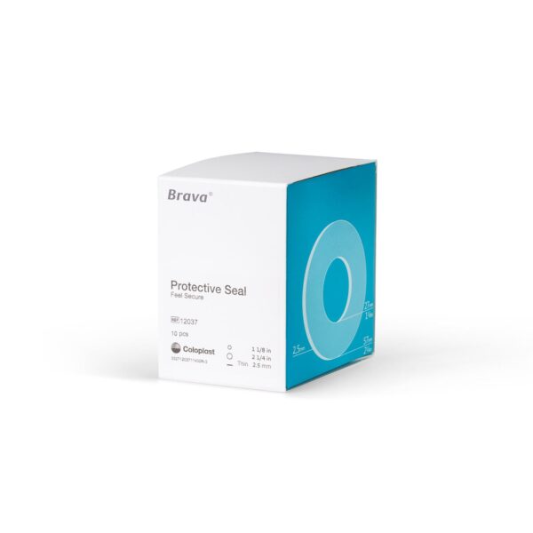 Brava® Thin Skin Barrier Ring, 15 mm Seal Width – 27 mm Stoma Fit, Dual Protection, Easy Application - Image 2