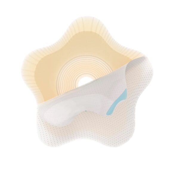 SenSura Mio Click Convex Flip Ostomy Barrier, 35 mm Stoma, Red Match - 2 Piece, Extended Wear, Precut Design - Image 4