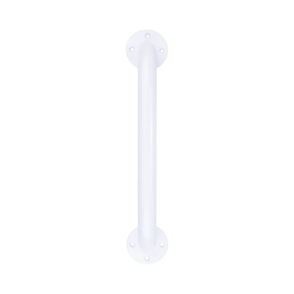 McKesson Wall Grab Bar, 16-Inch Length, White Steel for Bathroom Safety - Image 2