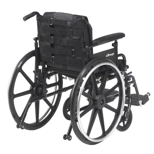 Drive* Adjustable Tension Back Cushion for Wheelchairs 22-26 Inches Wide - Image 2