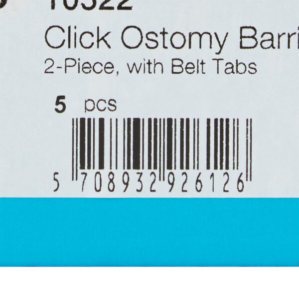 SenSura Mio Click Ostomy Barrier, Trim to Fit 10-55 mm, Blue Match – Reliable Skin Protection by Coloplast - Image 4