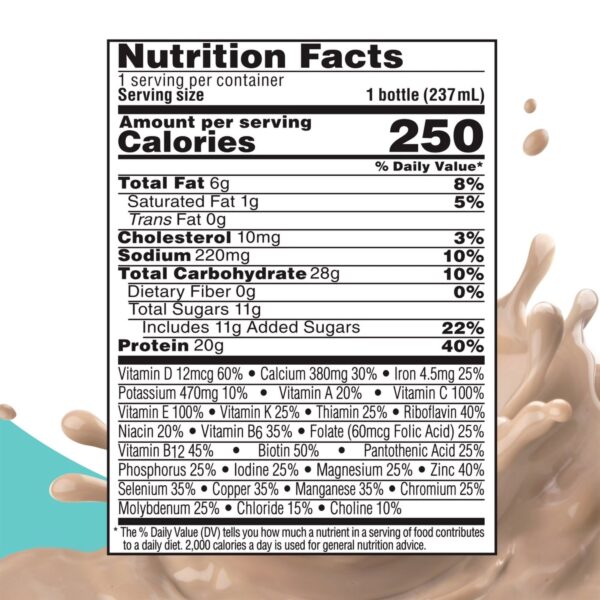 Boost? High Protein Cinnabon Flavor Nutritional Drink - 8 oz Bottle, Pack of 24 - Image 4