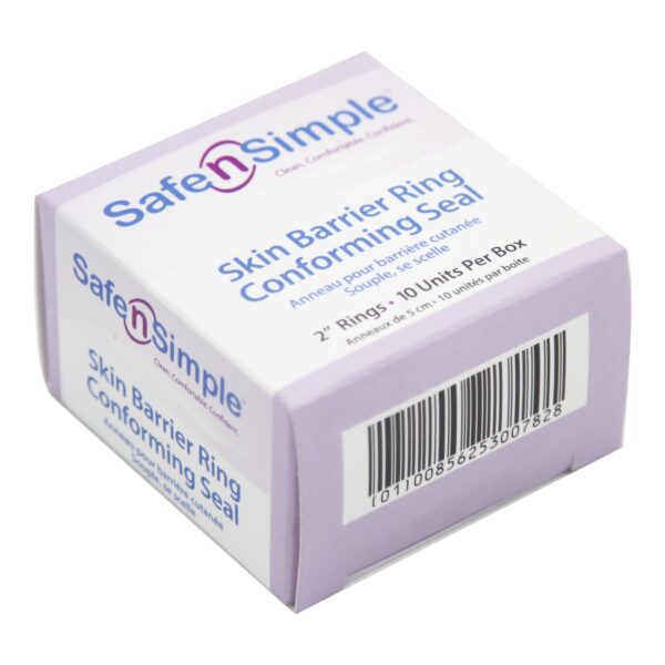 Safe n Simple Adhesive Barrier Ring for Ostomy Pouches - 2-inch Diameter, Medium Adhesive Tacking, Highly Absorbent, Stable During Hydration - Image 5