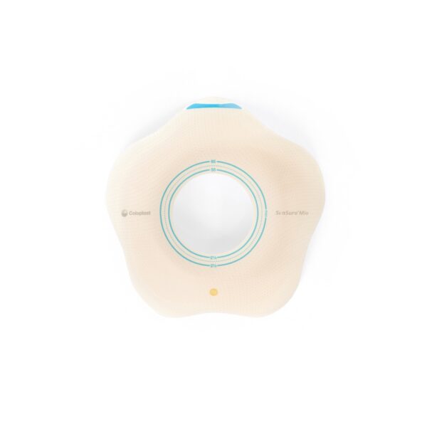 SenSura Mio Convex Flip Ostomy Barrier with 2 Inch Opening and 50mm Cut-Outs - Image 2