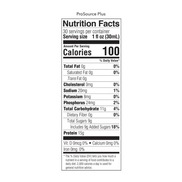 ProSource? Plus Collagen & Whey Protein Liquid Supplement, 1 oz Pouches, Unflavored - Image 2