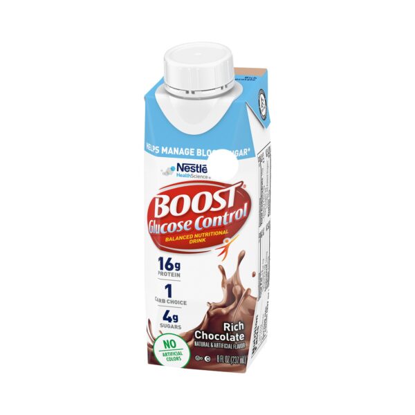 Boost Glucose Control Chocolate Nutritional Drink - 8 oz. Carton - Image 6