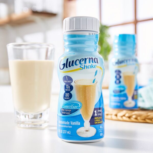 Glucerna? Original Shake Vanilla Flavor * 8 oz Bottle for Diabetics and Kidney Health - Image 9