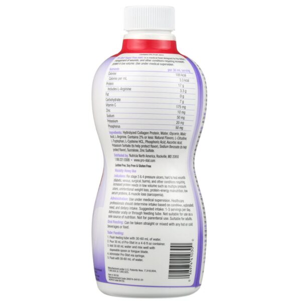 Pro-Stat? AWC Wild Cherry Punch Complete Liquid Protein, 30 oz Bottle - Image 4